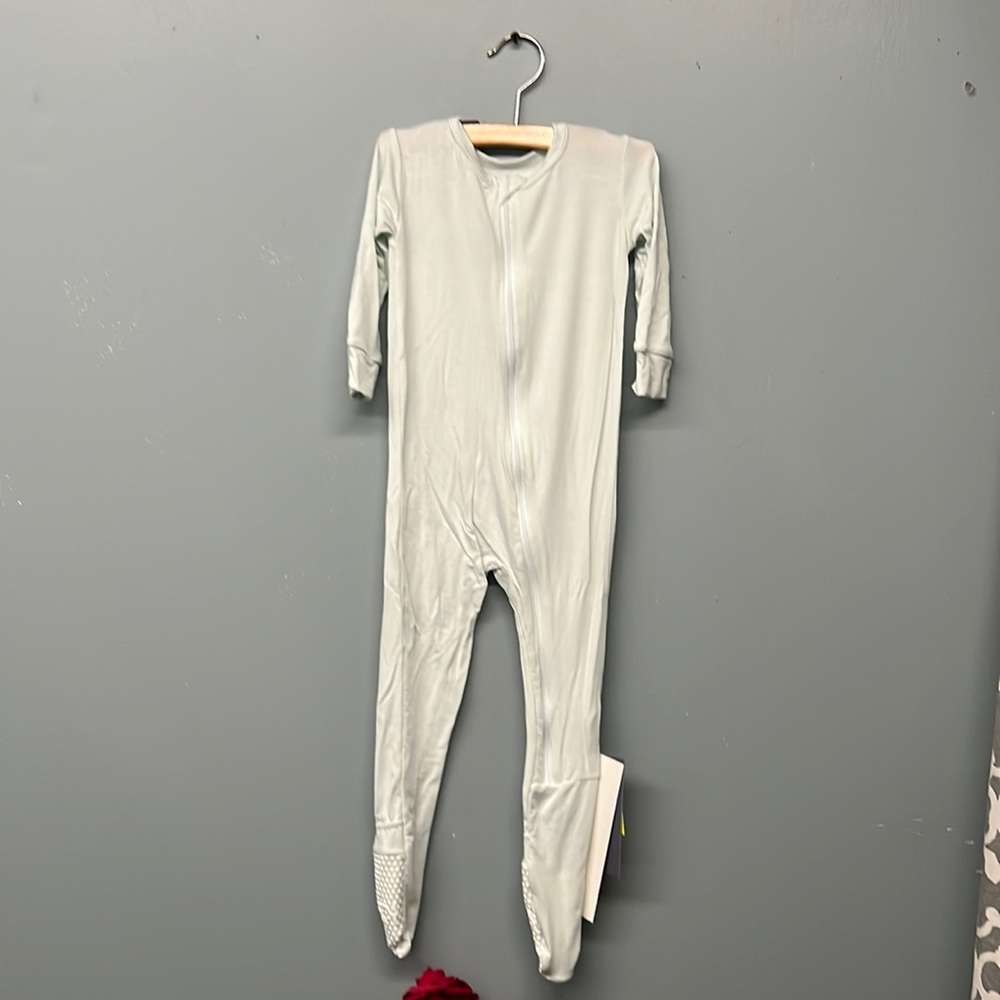 Kickee pants fresh air zipper footie
